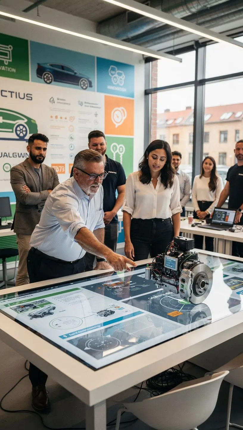 Fachkraft erklärt Ladegewohnheiten zur Verlängerung der Batterielebensdauer eines E-Autos